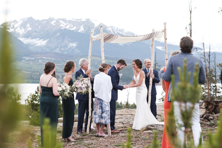 A Windy Point Trail Wedding in Keystone