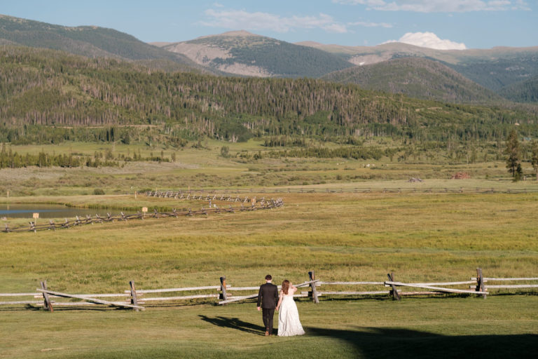A Colorado ranch wedding at Devil’s Thumb:  Susan & Jason